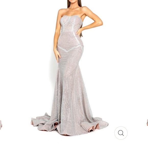 Portia and Scarlett PS1968 prom dress - Picture 5 of 8